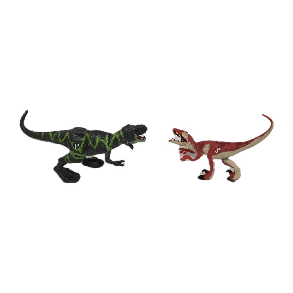 Jurassic Park Dino Battlers Velociraptor Vs T-Rex Toys‎ R Us Exclusive 2012